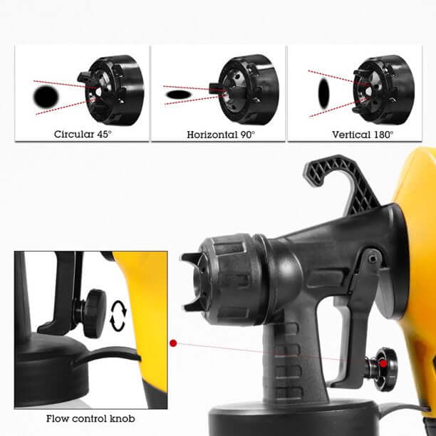Electric Paint Spray Gun 400W Paint Sprayer - The Shopsite