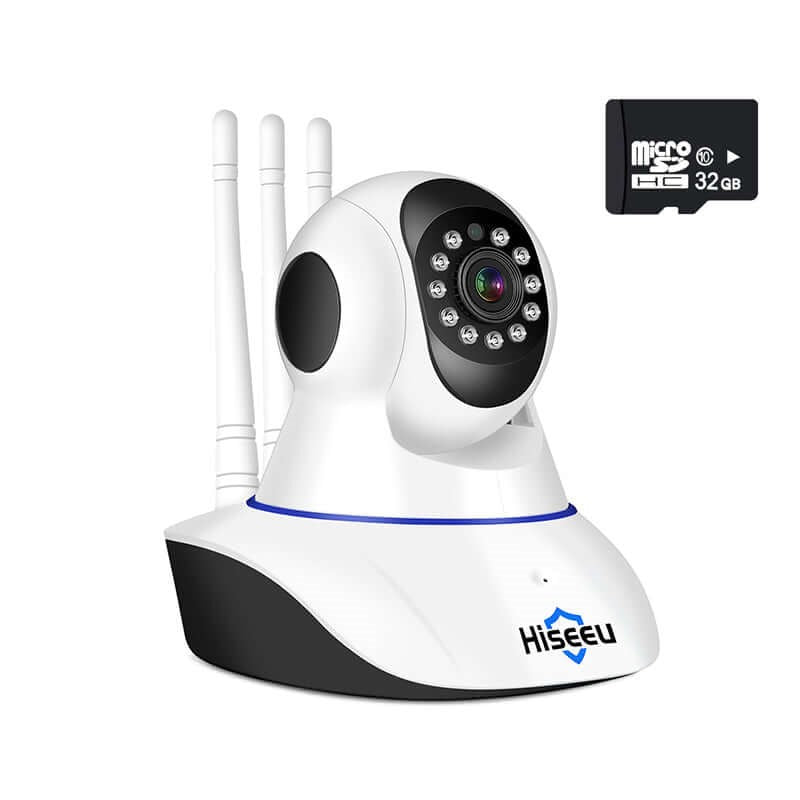 Wireless Security Camera 1080p Home WIFI with 32Gb SD Card - The Shopsite