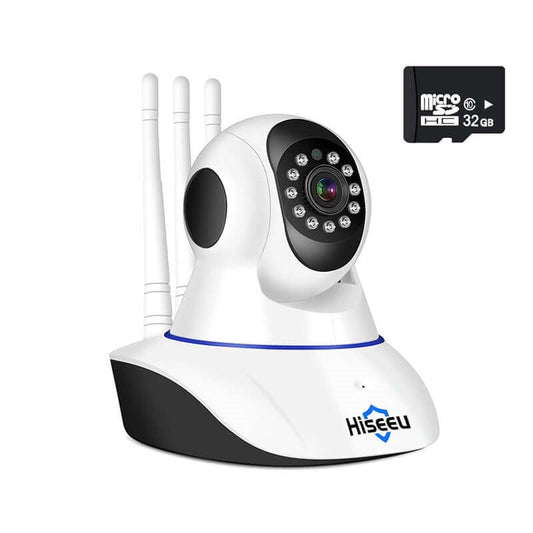 Wireless Security Camera 1080p Home WIFI with 32Gb SD Card - The Shopsite