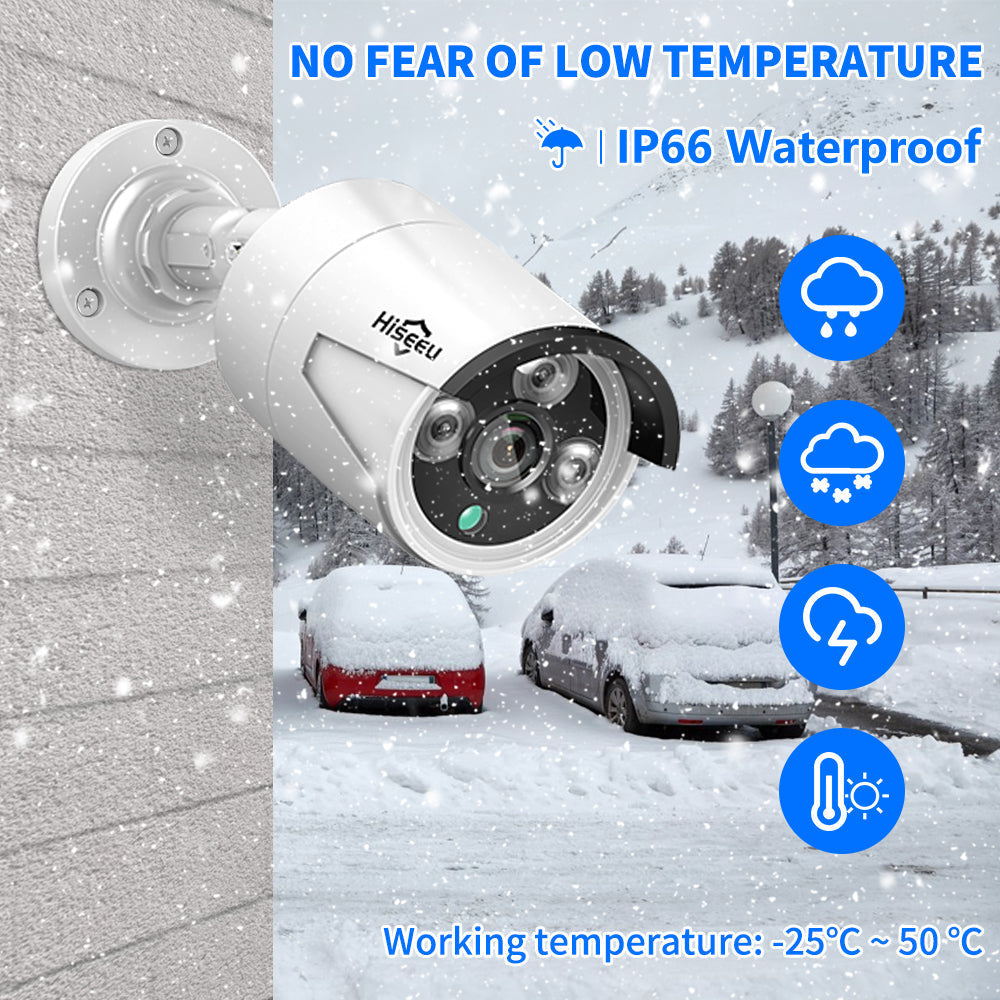 Night vision security camera