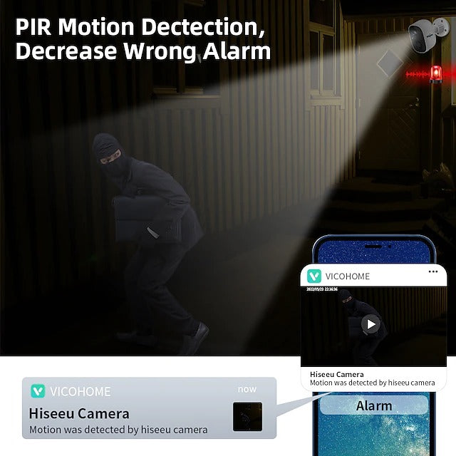 Wireless Camera Battery Operated Waterproof Security Camera - The Shopsite