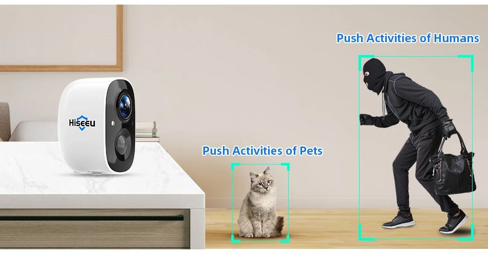 Waterproof Security Camera Battery Operated Baby Monitor With 32GB Sd Card - The Shopsite