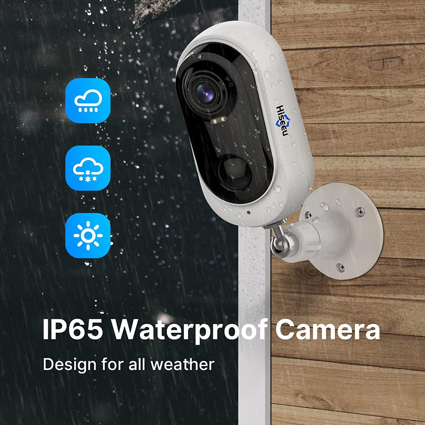 WiFi Security Camera 1080P Home Security Surveillance Outdoor Waterproof