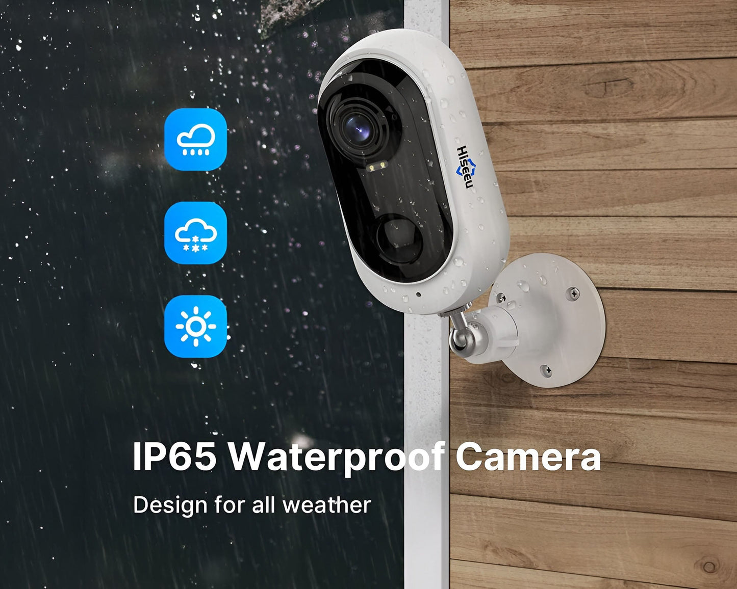 Spotlight WiFi Wireless Security Camera 1080P