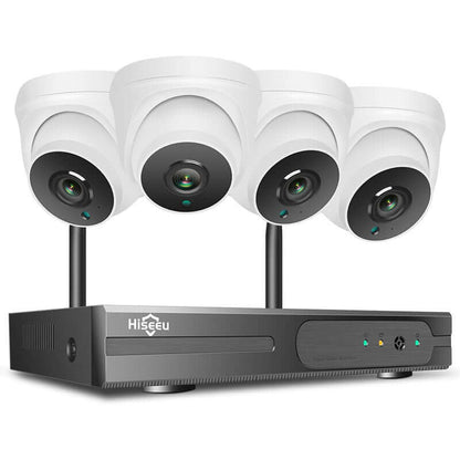 Security Camera System 3Mp CCTV Surveillance Wireless Camera System - The Shopsite