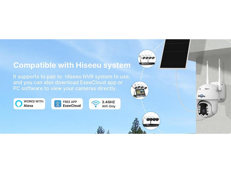 Wireless Security Camera Solar camera - The Shopsite