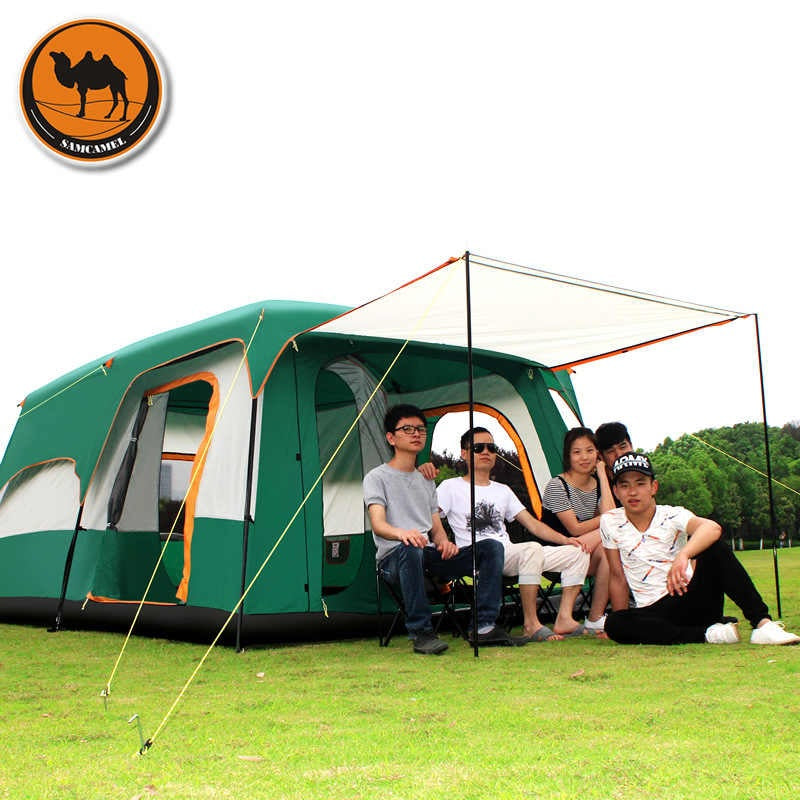 Family camping tent large size