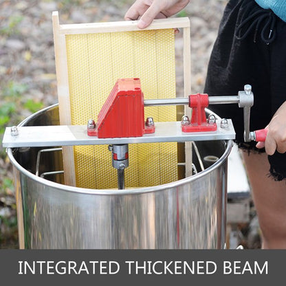 Extractor with thickened beam