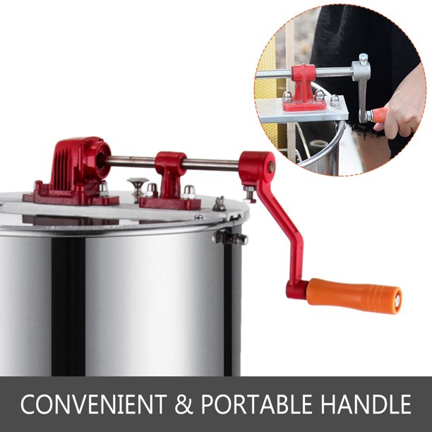 Portable honey extractor handle