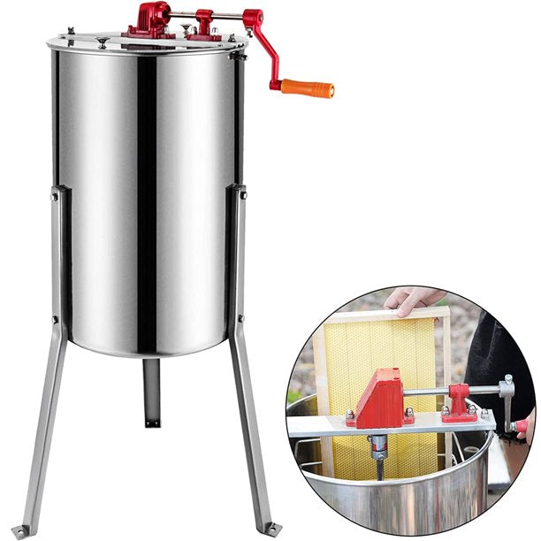 Stainless steel honey extractor drum