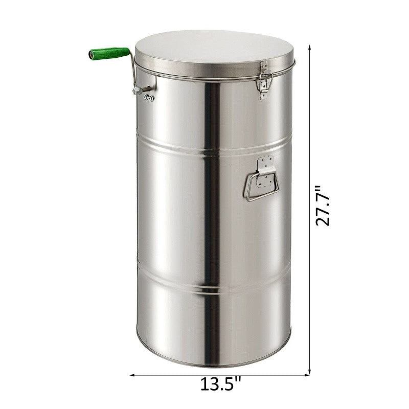Durable polished steel body