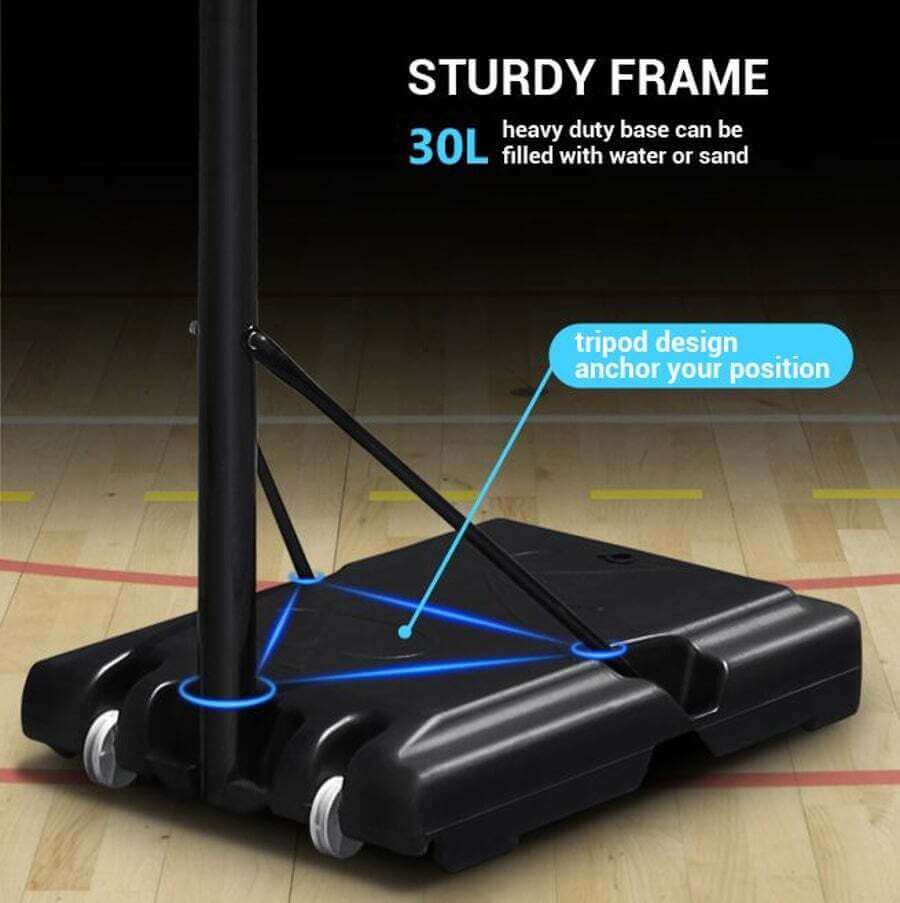 Adjustable Basketball Hoop 1.6 to 2.1m - The Shopsite