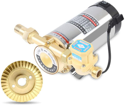 Shower Hot Water Booster Pump Automatic Hot Water Tap Water Pump Micro-Pipe Pump 100W - The Shopsite