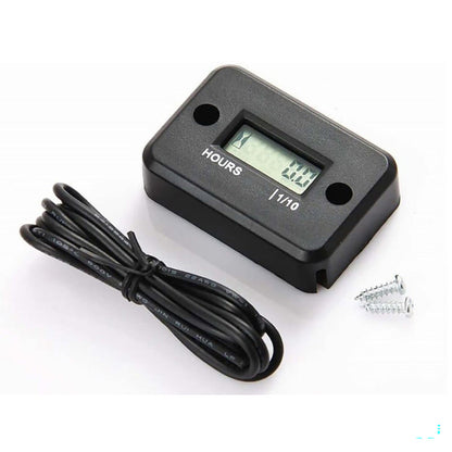 Hour Meter Nductive Hour Meter For Gas Engine Lawn Mower Dirt Bike Motorcycle Motocross Snowmobile