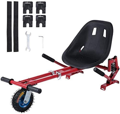 Hoverkart with shock absorbers
