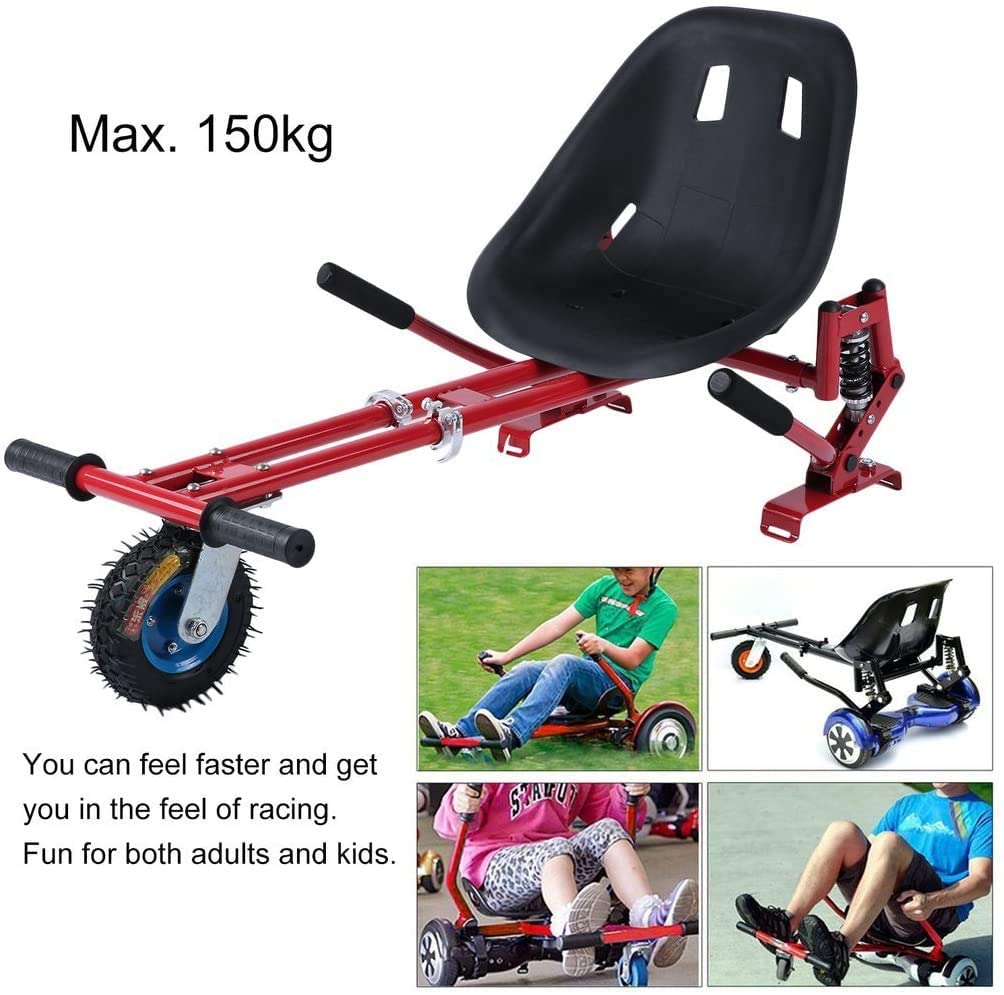 Electric scooter go kart seat