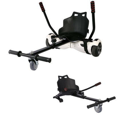 foot rests on hoverkart