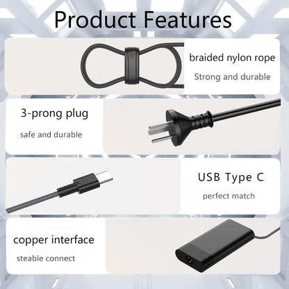 HP Laptop Charger 65W USB C