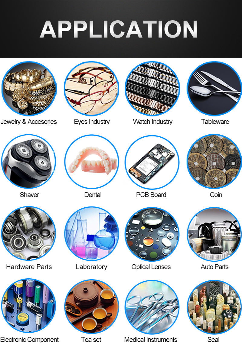 Ultrasonic Cleaner 1.3L Heated Ultrasonic