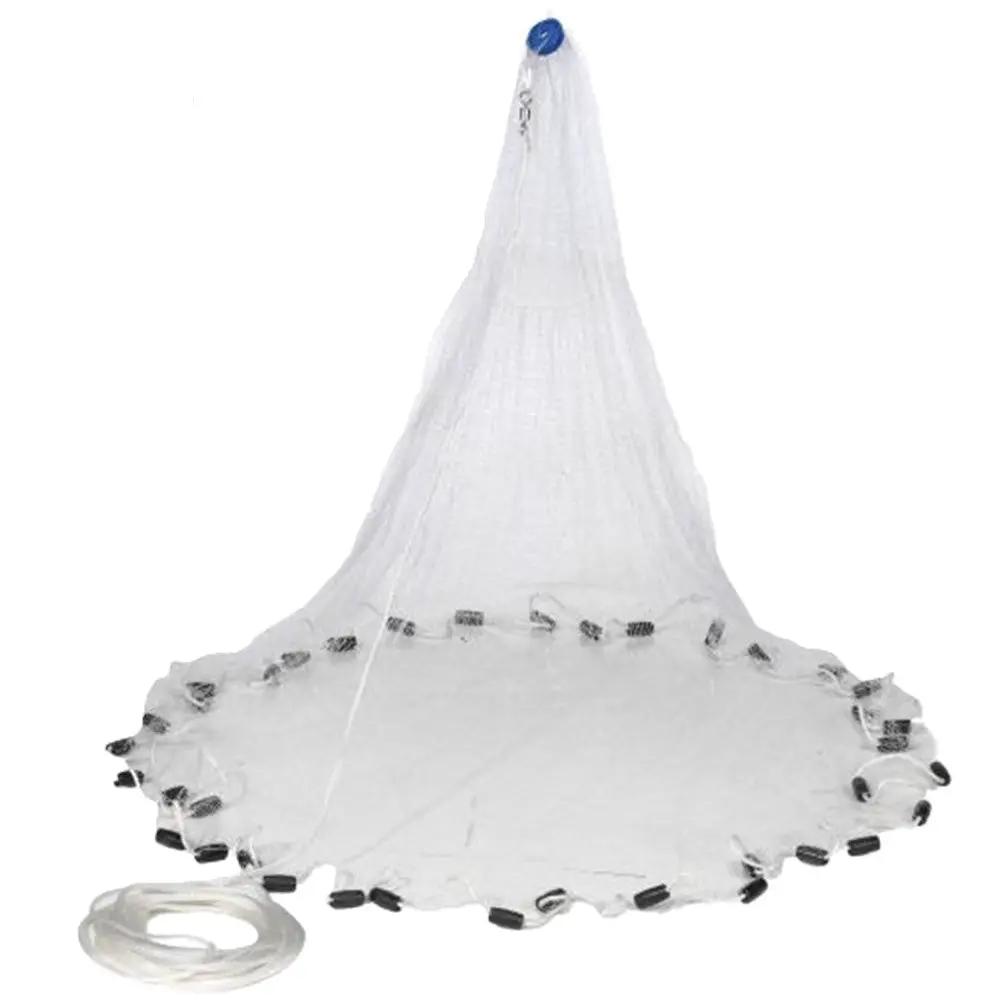 10 FT Cast Net 1/2 inch White American Cast Nets