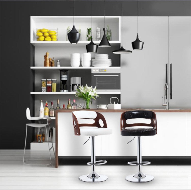 Bar Stool Chairs Armchair High Stool Modern 2PCS