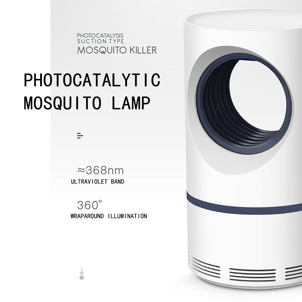 Mosquito Catcher Lamp Insect Killer Electric LED Light Fly Bug Zapper Trap