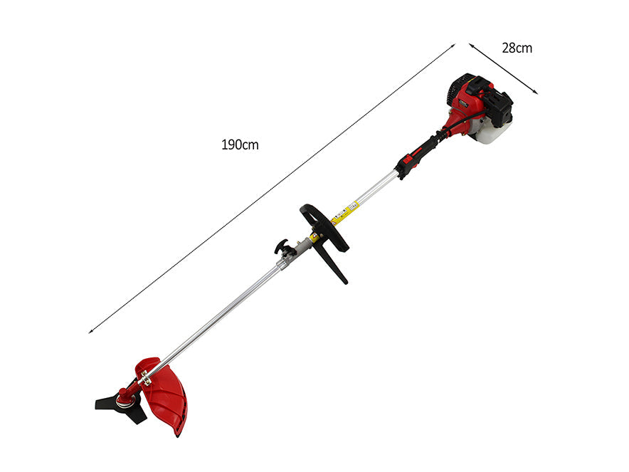 62CC Brush Weed Cutter Saw Hedge Trimmer 4 In 1