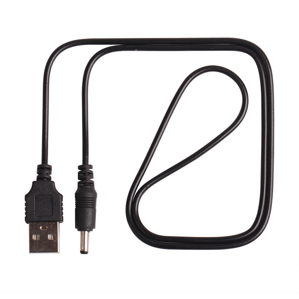 USB To 5.5mm x 2.1mm Plug Barrel Jack 5V DC Power Supply Cord Cable 65cm