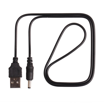 USB To 5.5mm x 2.1mm Plug Barrel Jack 5V DC Power Supply Cord Cable 65cm