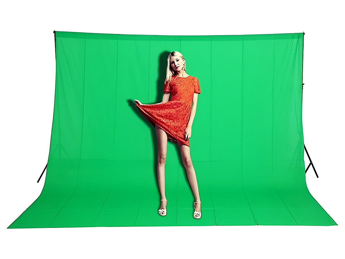 Chromakey Green Screen Backdrop 3M X 3M