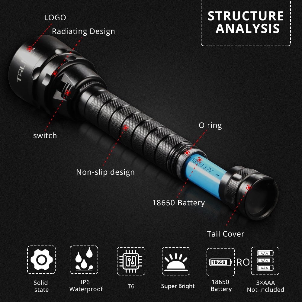 BrightBuddy  Dive Torch 100m