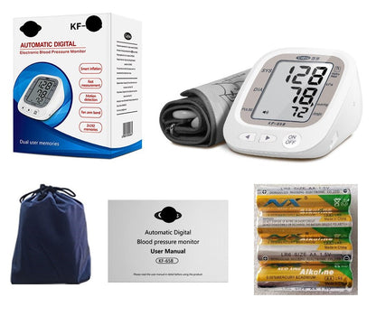 Blood Pressure Monitor Upper Arm Automatic BP Machine Monitor