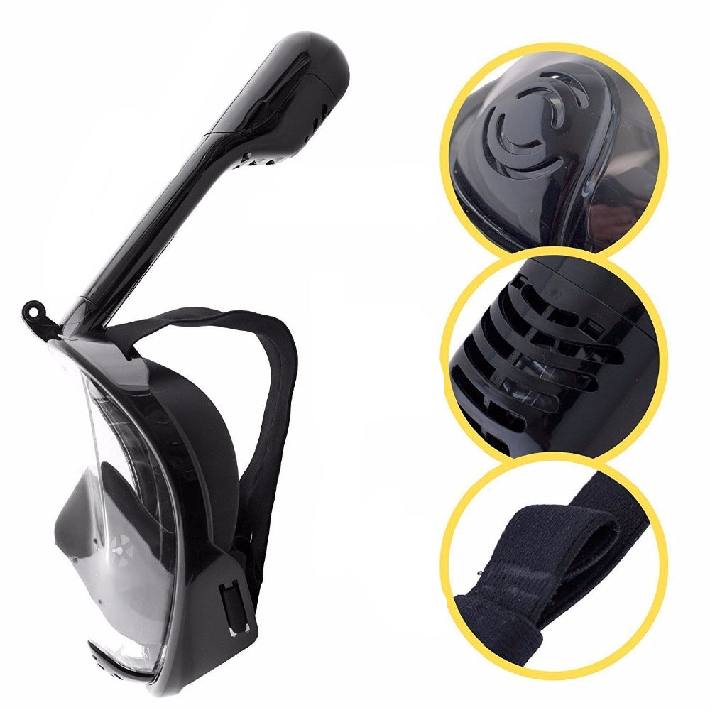 Diving Snorkel Full Face Mask