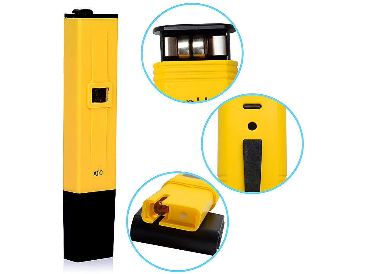 PH Meter Test Pen Digital Electric Portable Water Hydroponics Aquarium Tester