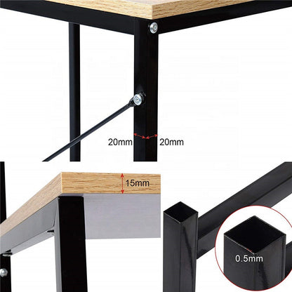Computer Desk Table with Shelf