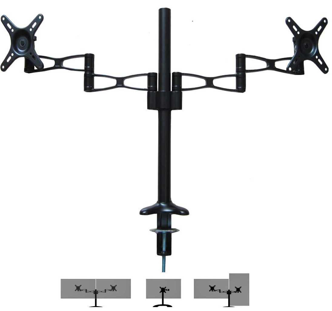 Dual Monitor Stand Bracket Mount