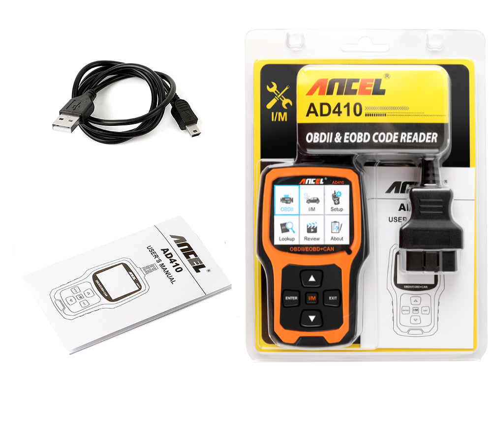 OBD2 Scanner Car Engine Fault Code Reader Diagnostic Tool ANCEL AD410