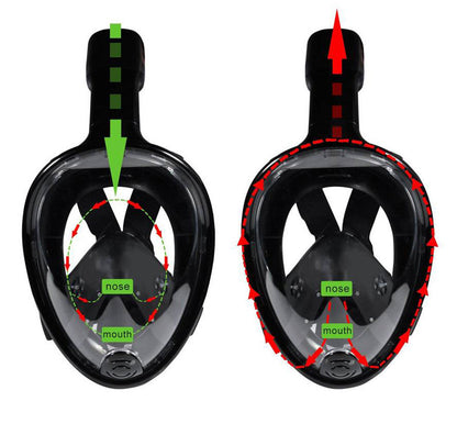 Diving Snorkel Full Face Mask