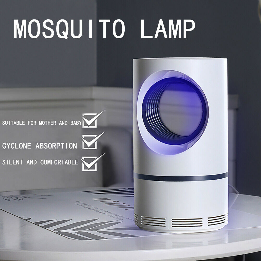 Mosquito Catcher Lamp Insect Killer Electric LED Light Fly Bug Zapper Trap