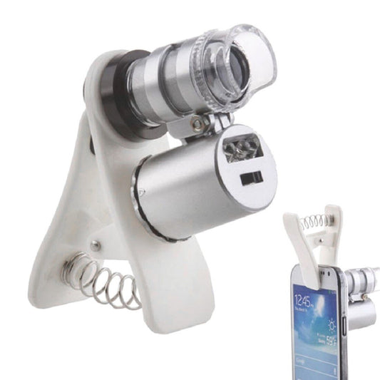 Portable Smartphone Jewelry 60X Magnifying Loupe
