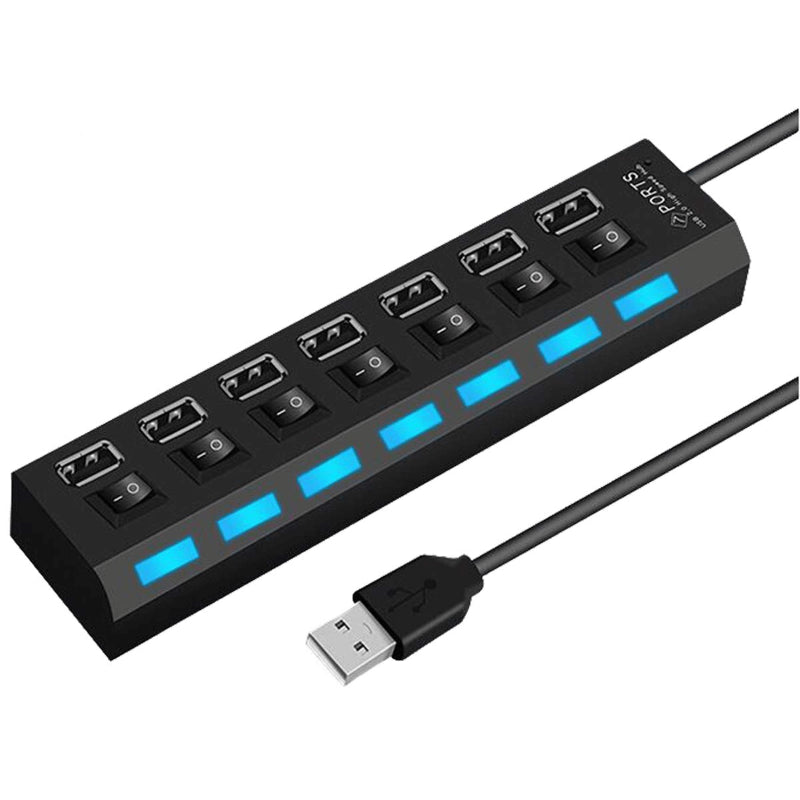 Usb Hub 3.0 Splitter,7 Port Usb Data Hub - The Shopsite