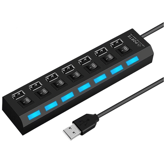 7 port USB 20 hub