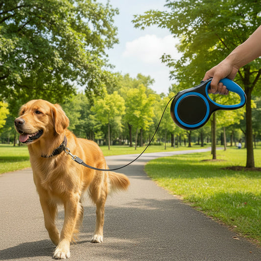 5M/20KG Retractable Pet Dog Lead Leash Strong Flexible Extendable Lock Max