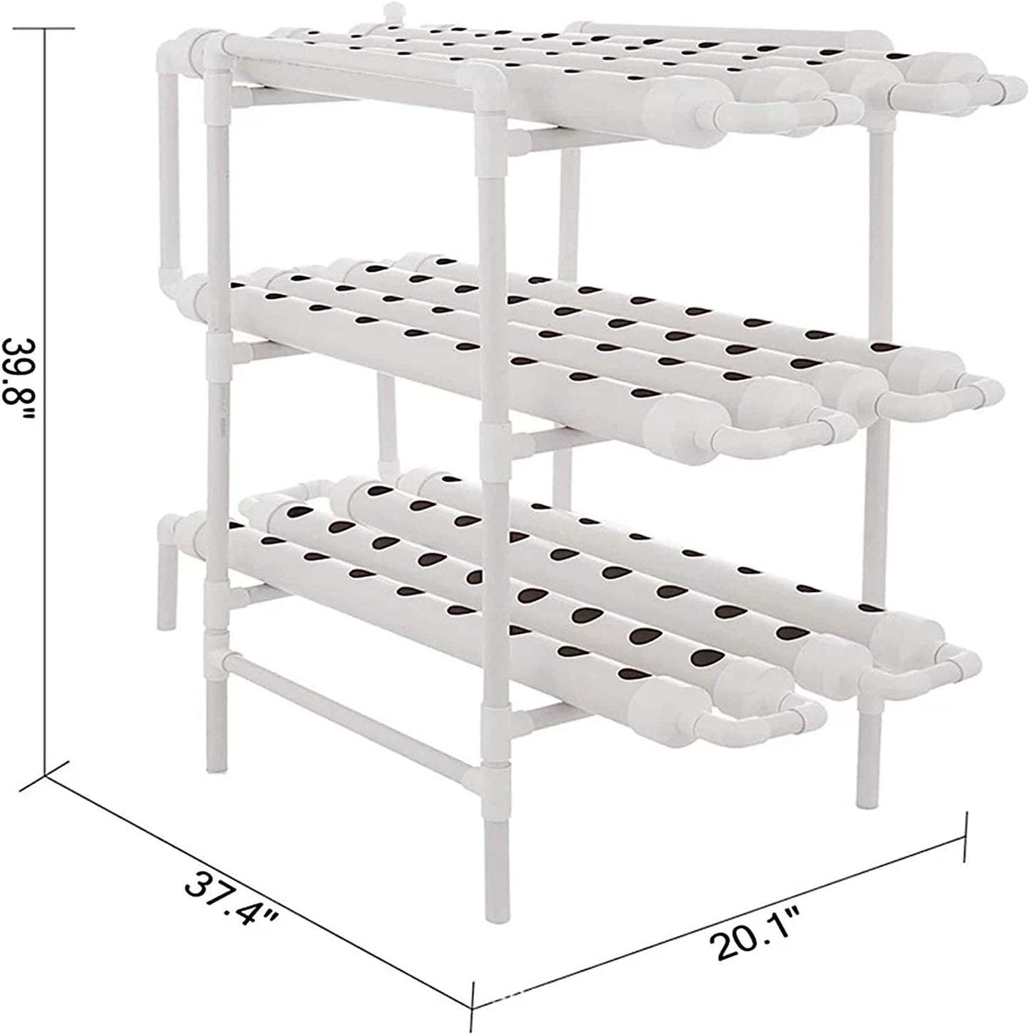 Hydroponic grow kit beige color