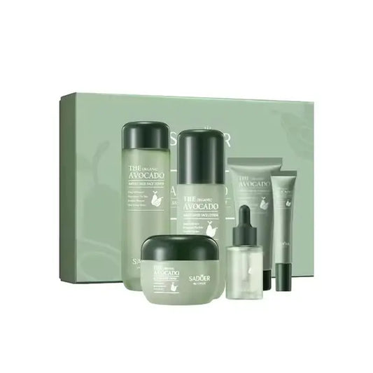 SADOER 6-Piece Avocado Skincare Set