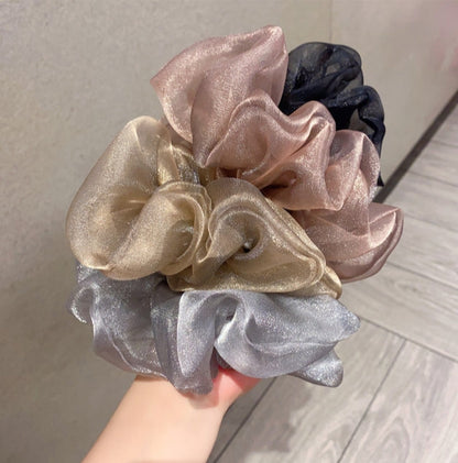 4 PCS Elastic Hair Bands Large Intestine Hair Band