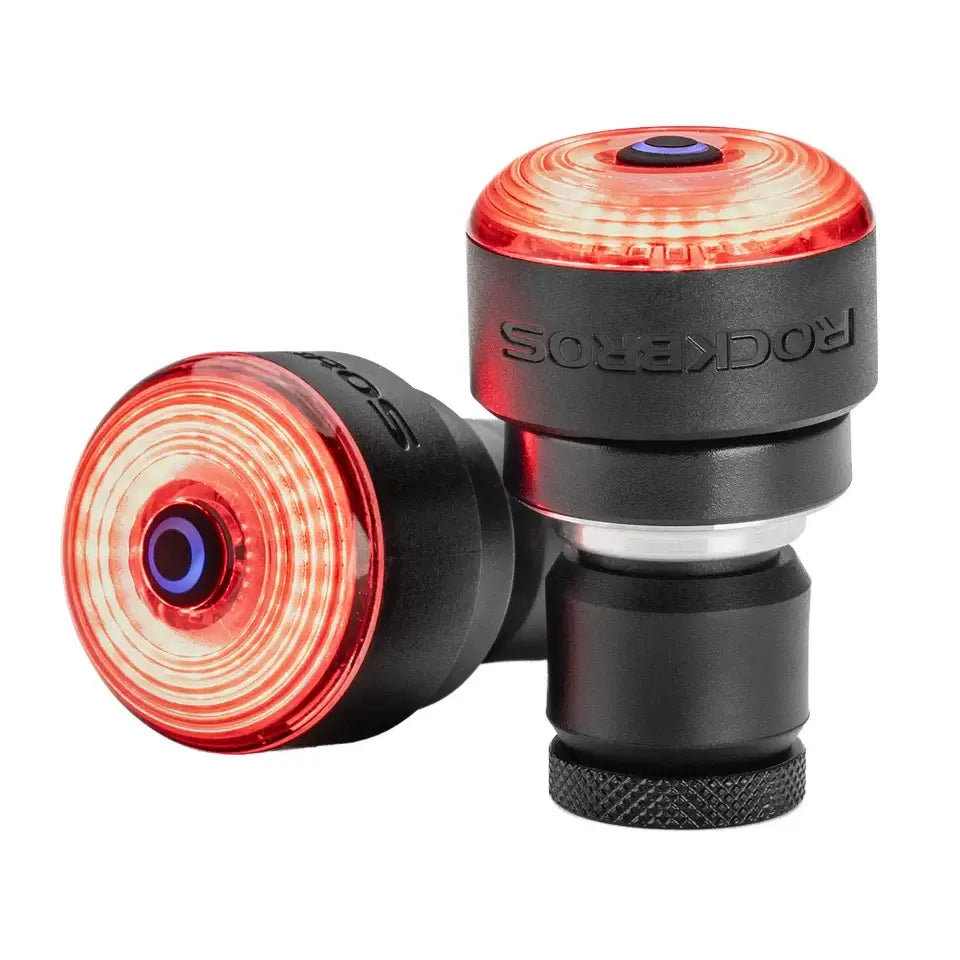 Smart Brake Handlebar plug End Light for Road Bike