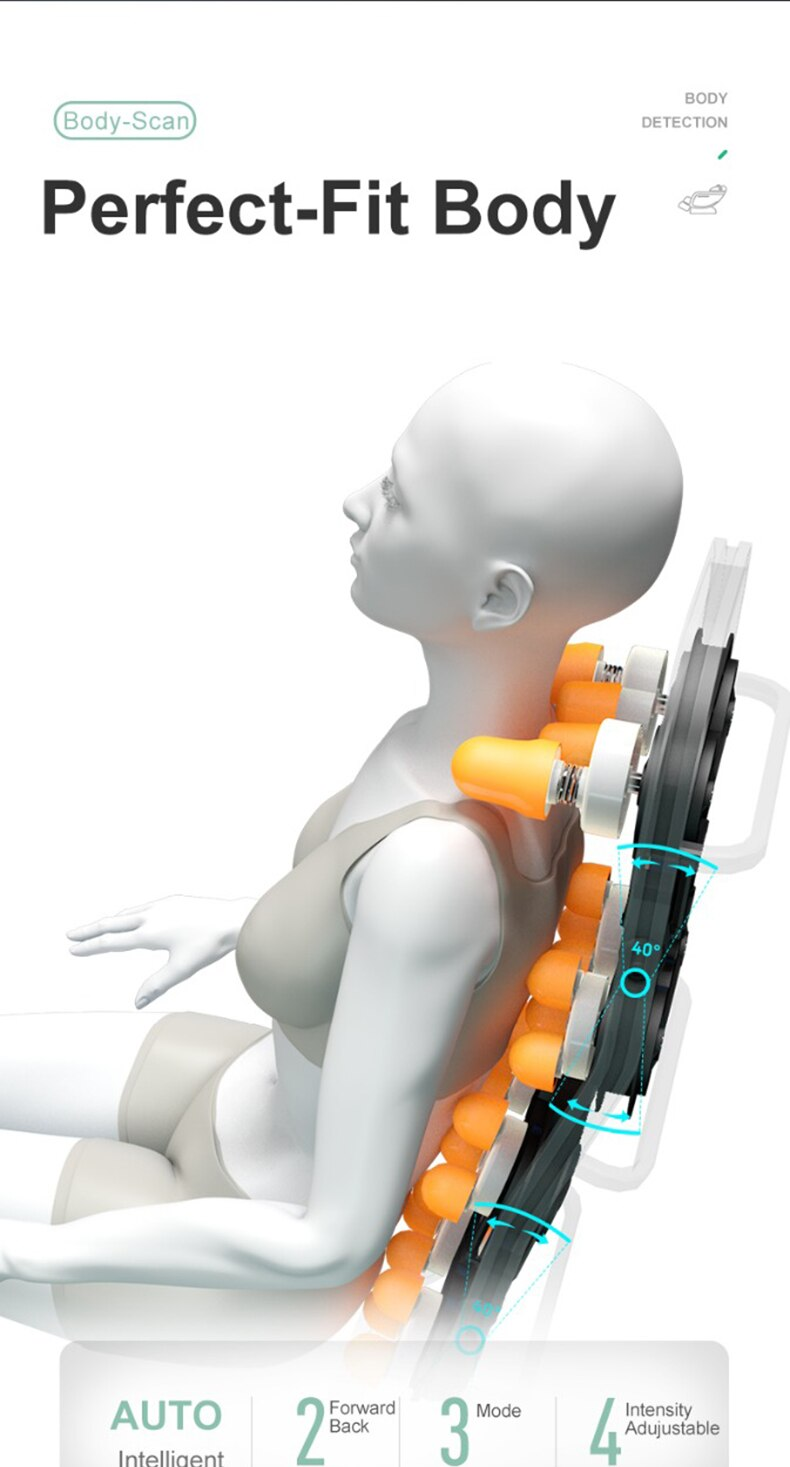 Premium Full Body Massage Chair - Zero Gravity Luxury