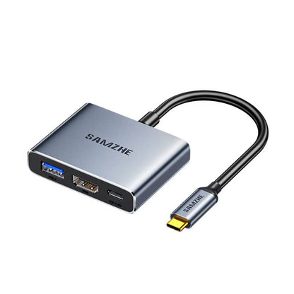 3 IN 1 USB-C to 4K HDMI USB3.0 PD100W Converter Adapter