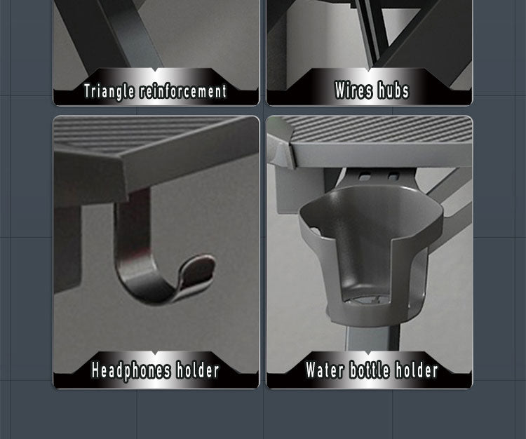 ERGONOMIC GAMING DESK Gaming Table Computer Desk 140cm